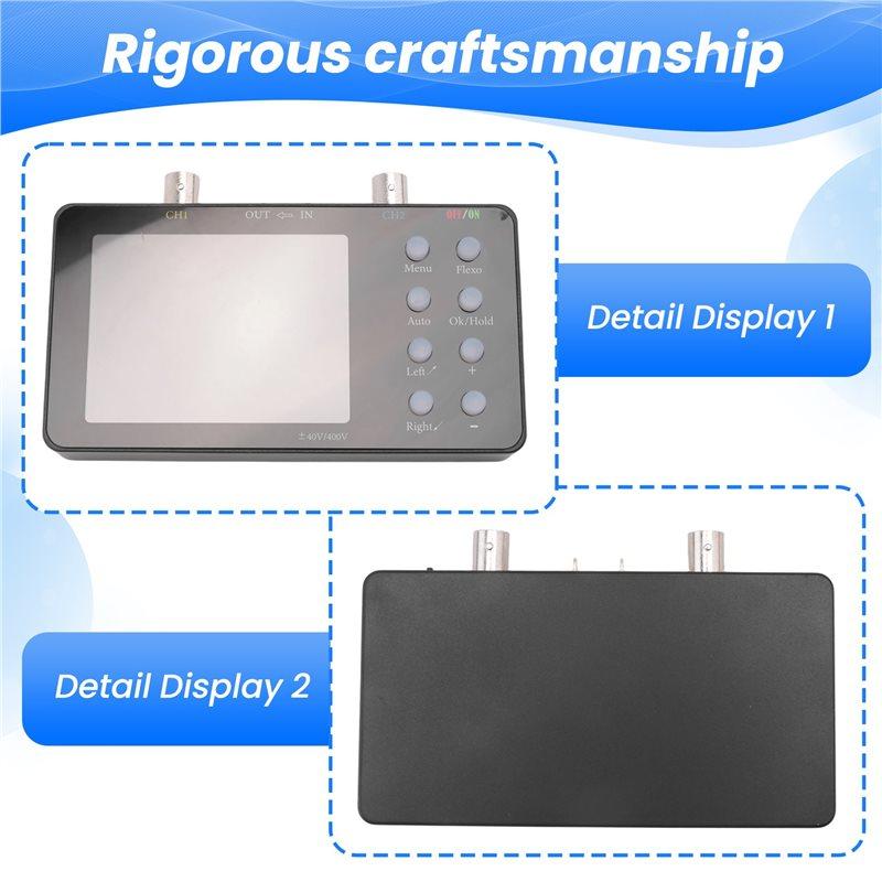 Fresh Digital Oscilloscope Dual-Channel 50M Sampling Rate 10M Analogue Bandwidth 6A Current Waveform Measurement