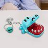 Finger Biting Keyring for Kid Interactive Finger Biting Shark Toy for Girls Novelty Collectible Kid Animal Toy for Home School