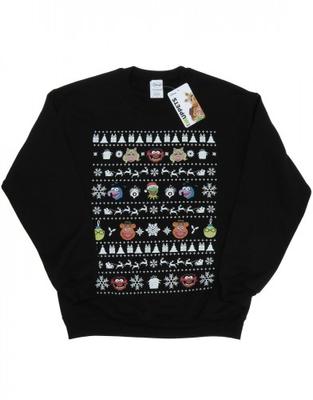 Mens The Muppets Christmas Heads Sweatshirt
