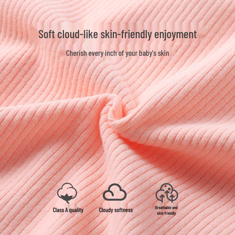 Youqi Baby Unisex Long-Sleeve Front-Open Jacket