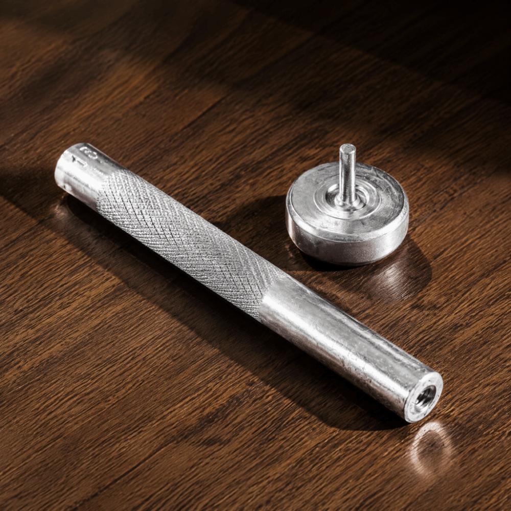 Die-Cast Structure Eyelet Punch Die Tool 4mm Diameter Rivet Setter Tool Clothing Making