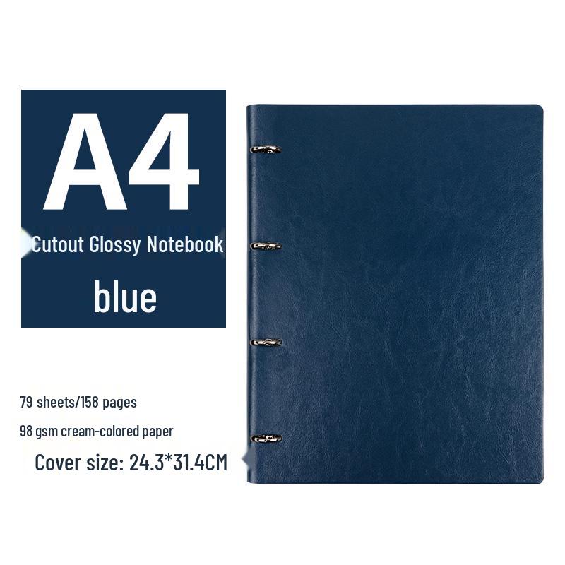 2024 A5 & B5 Loose-Leaf Business Notebook with Removable Ring Binder