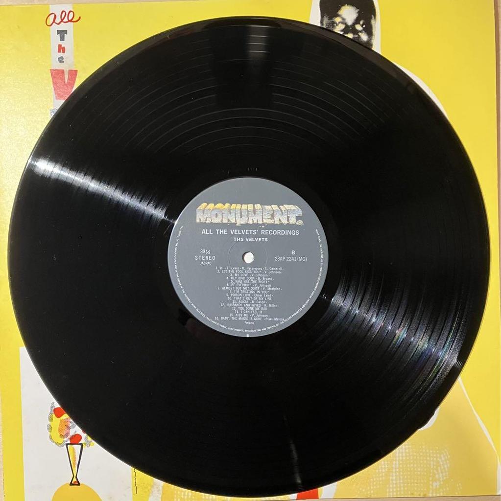[USED] Price ReductionThe Velvets All The Velvets' Recordings