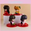Q Version Inuyasha Figure Set Kagome Sesshomaru Kikyo Miroku Handmade Model Miniature Toy