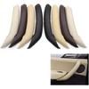 Door Handle Interior Car Left Right Passenger Door Handle Outer Cover Leather Trim Replacement Fit for BMW X3 X4 F25 F26 2010-2016 Interior Door