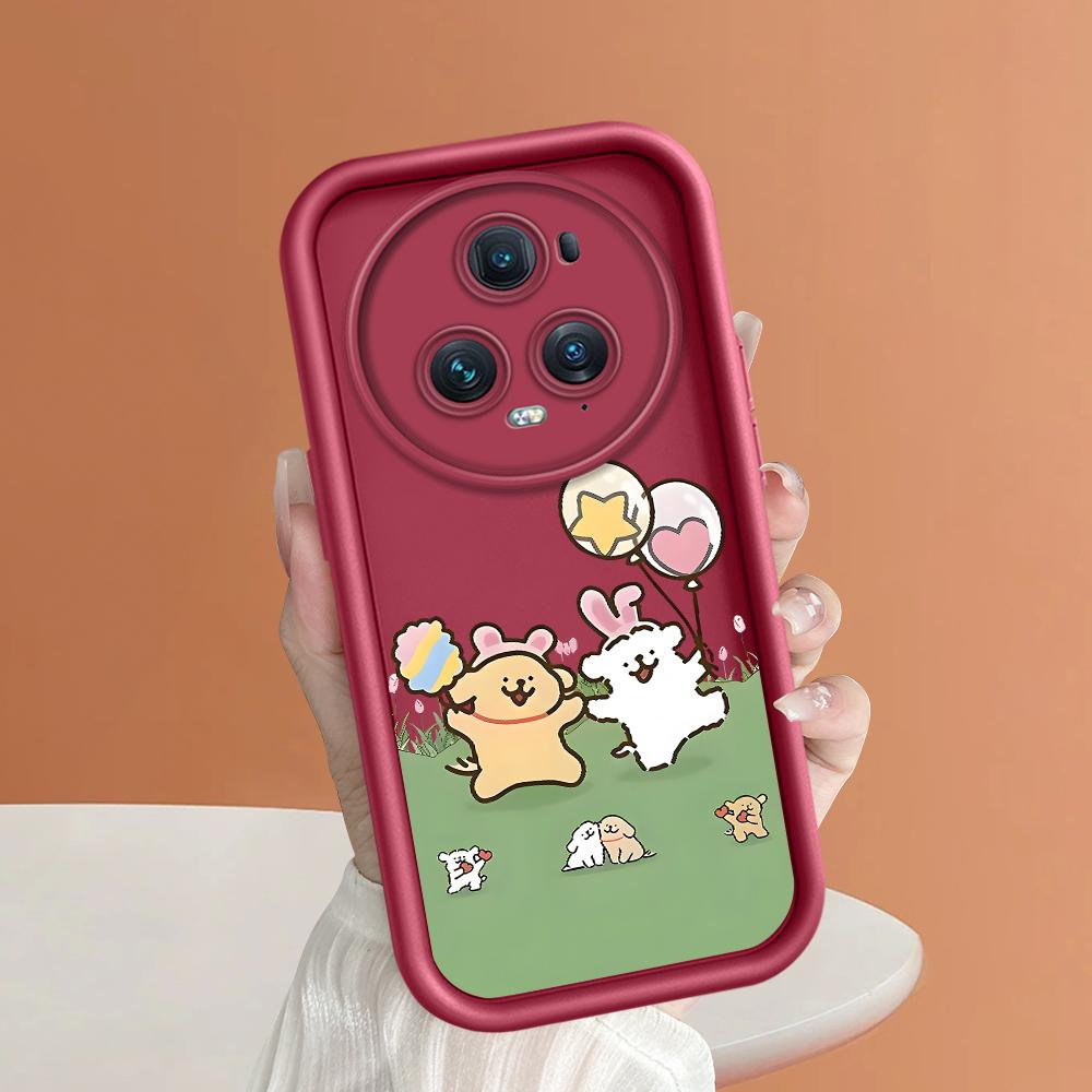 Model de imprimare cu scară pătrată din silicon moale Carcasă pentru telefon Capacă completă Cameră cu protecție antișoc Carcasă din cauciuc pentru Huawei Honor