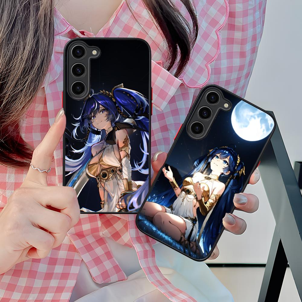 Wuthering Waves Luno Silicone Mobile Phone Case for Samsung Galaxy S26 S25 S24 S23 S22 S21 Plus FE Ultra Colorful Cover