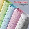 Pinfeed Computer Print Paper: Available in 1 to 5 parts, 241 vouchers, with options for two or three equal parts.