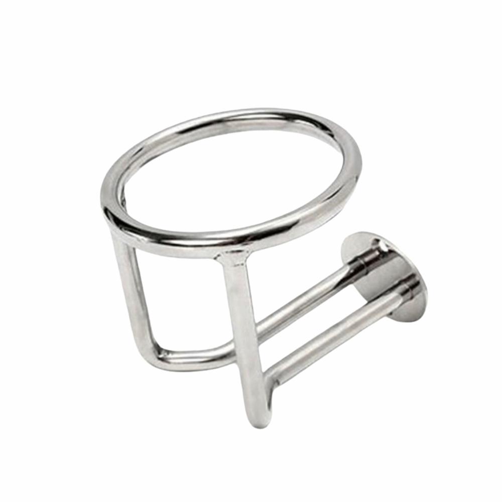 Anti-rust Boat Ring Cup Holder Mirror Polished Marine Drink Rack RV Beverage Holder  Camper Van