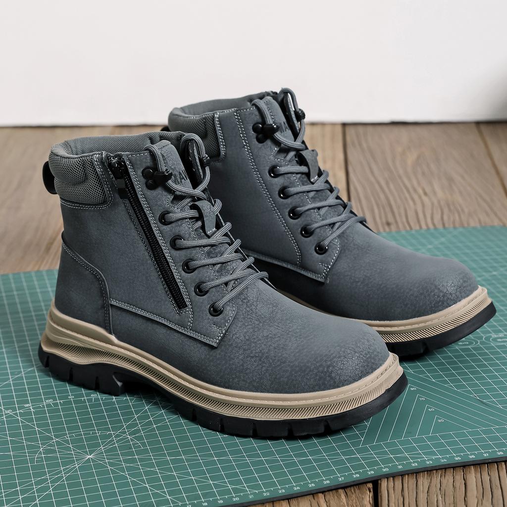 Stahlkappenschuhe für Herren Arbeitsstiefel Durchstichsichere Schutzarbeitsschuhe Herrenschuhe Sicherheits-Sneaker Wasserabweisend