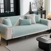 Premium Chenier Sofa Cushion, Four-Season Universal Seat Cushion, Non-Slip Leather Sofa Cover, New Simple Cloth Cushion