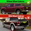 4PCS Splash Guards Mudguards Compatible with Dodge Ram 1500 2500 3500 2009 2010 2011 2012 2013 2014 2015 2016 2017 2018