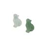 Carving Crystal Wolf Statue Natural Animal Ornament Feng Shui Ornament Crystal Little Wolf  Office