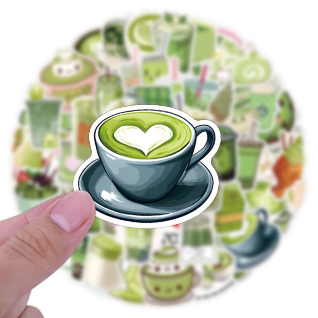 55pcs Suitcase Stickers Waterproof Stickers Scooter Computer Tablet Cartoon Decoration