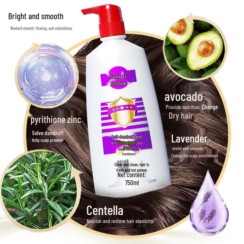 Cai Le Tong Kang Glattes Anti-Schuppen-Shampoo