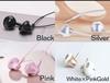 KOYOKOMA Wired In-Ear Earphones with Built-in Microphone and Remote Control, 3.5mm Socket, for Music, Calls, Android, Tablets, and Smartphones (White
