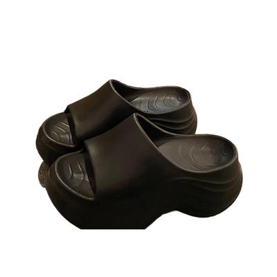 Damen Sommer Sandalen mit dicker Sohle zum Hineinschlüpfen Indoor Zuhause Strand Outdoor Tragbar EVA-Material Bequemes Gefühl Flats