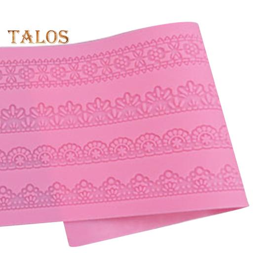 Kuchendekorationsform, wiederverwendbar, Do-Cake-Dekoration, Silikagel, moderne Spitzenkissen-Gebäckform für Zuhause