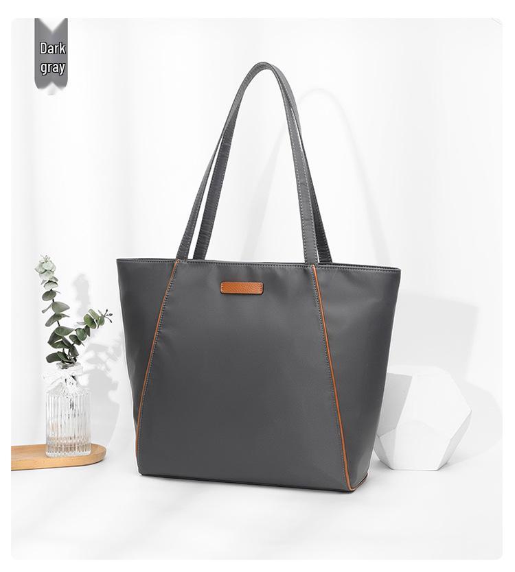 Women's Large Capacity Canvas Tote Bag - 2025 High-End Oxford Cloth Underarm Shoulder Handbag