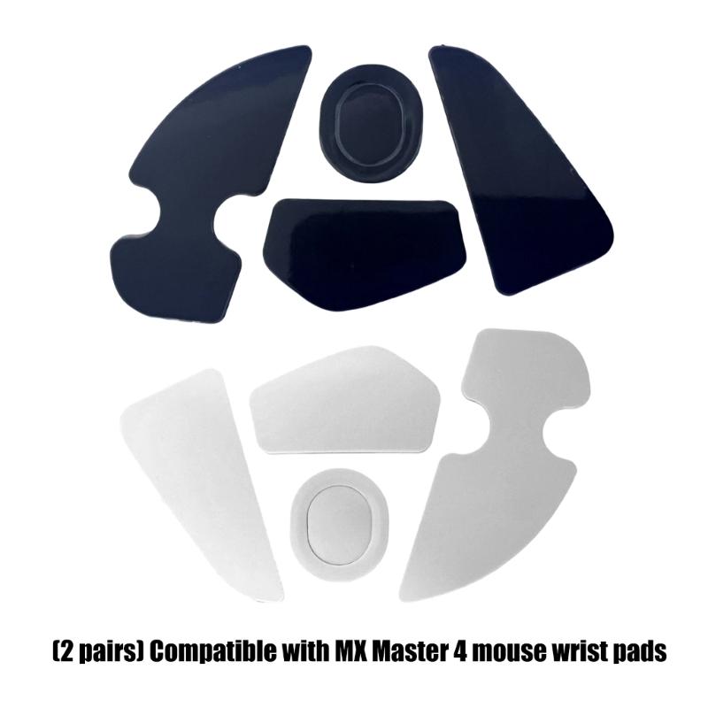 Replacement Mouse Feet Mouse Skates Mouse Stickers Pad for 4 Mouse Curved Edges