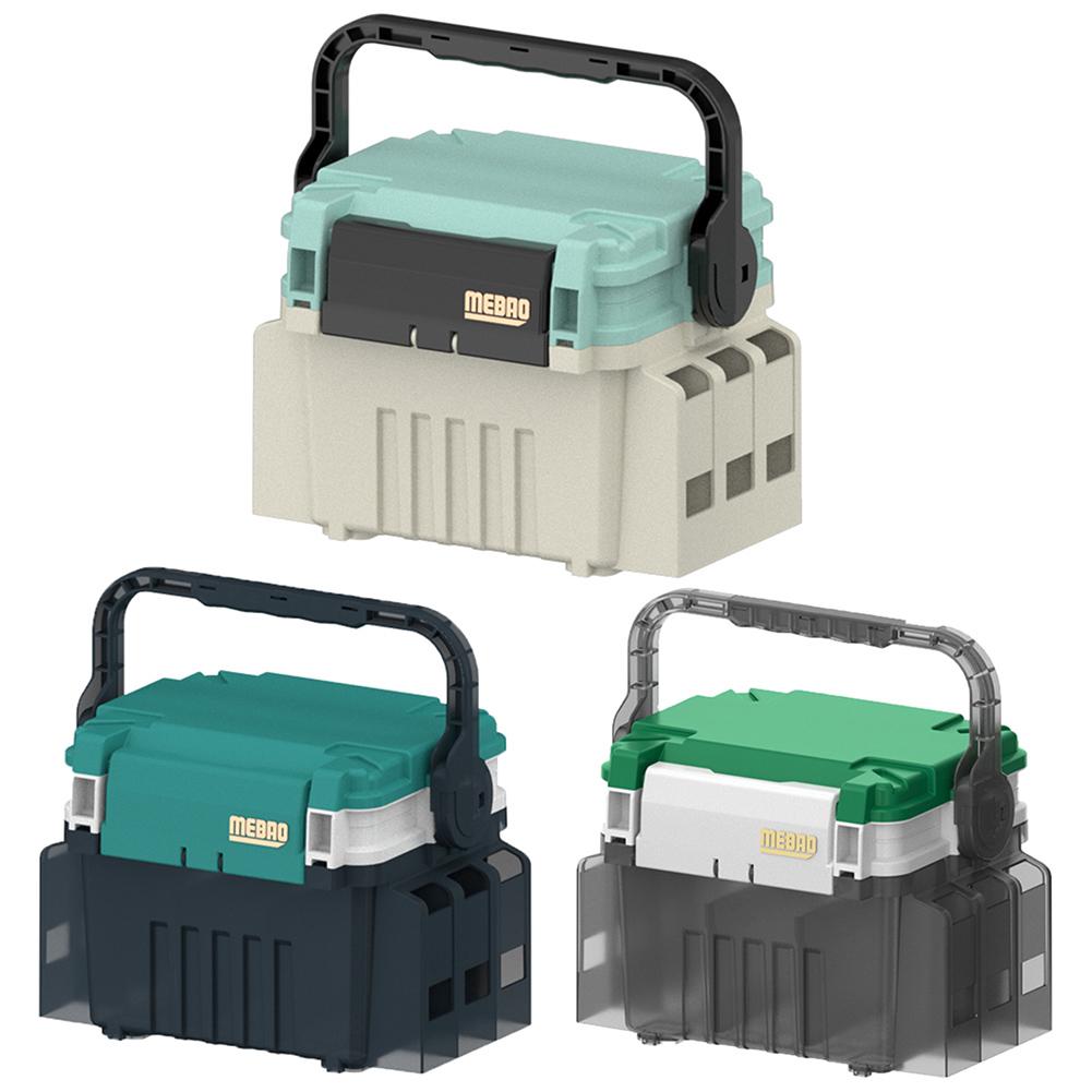 

Double Layer Fishing Tackle Box with Handle Multifunctional for Outdoor Fishing