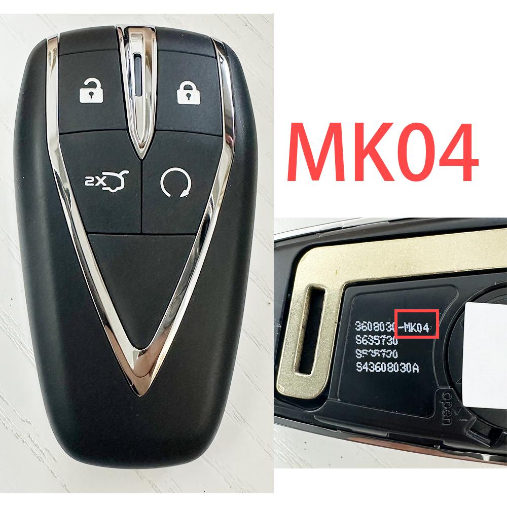 Original Smart Remote Key for CHANGAN CS55 CS75 CS35 PLUS EADO UNI-T UNI-K Uni-V Lamore Intelligent Remote Key