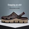 Herren Outdoor Rutschfeste Clogs: Dicke Sohle, Abriebfest, Auftrittskomfort