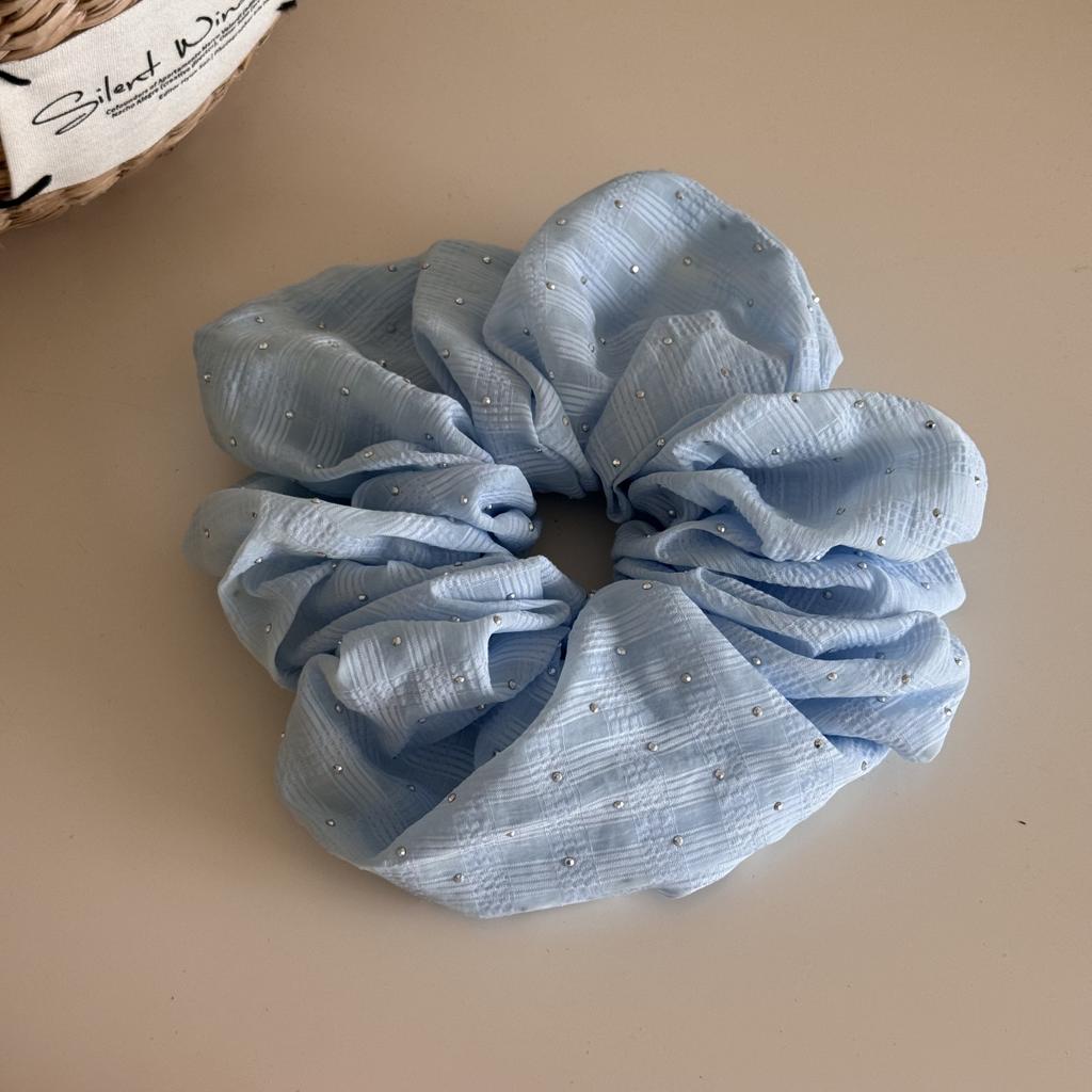 Bentiță Elegantă Stil Retro Francez Lux Înalt de Gamă cu Puncte - Elastic de Păr Simplu Artistic cu Elasticitate Ridicată, Accesoriu de Păr