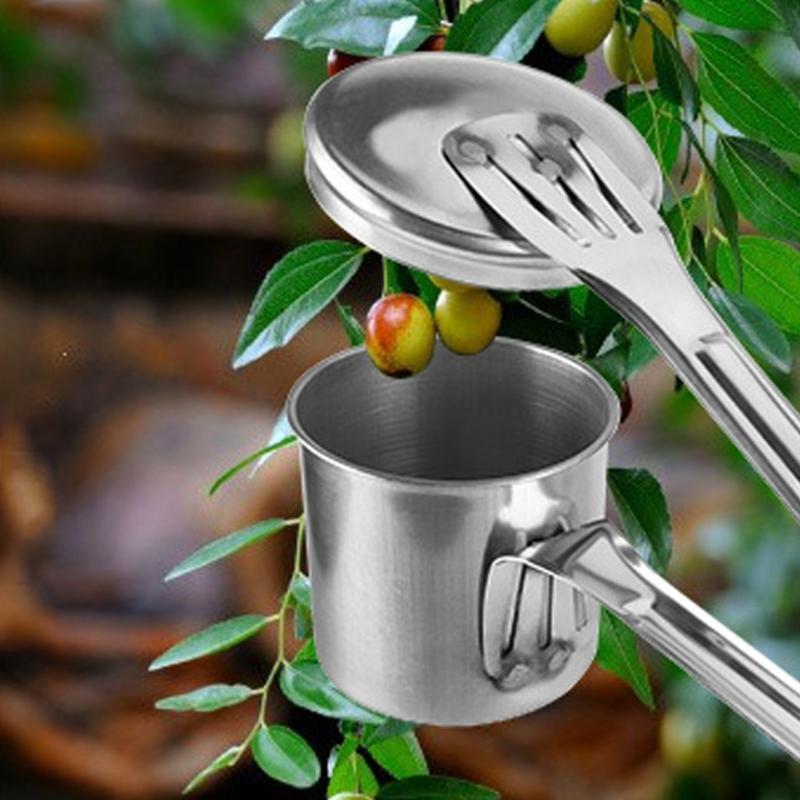 Ergonomic Fruit Harvesting Tool For Efficient Collection Of Date Dates And Small Fruits Thin Untarnished Garden Tool