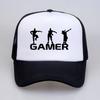 Cool Video Game Gamer Baseball Cap Funny Birthday Gift For Unisex Husband Boyfrined Boys Kids Summer Mesh Snapback Hats Bone