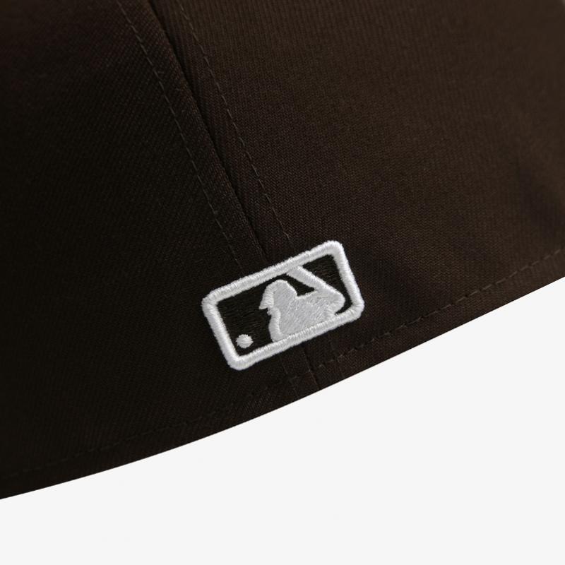 Czapka New Era Mlb La Dodgers Fitted Cap Burnt Wood