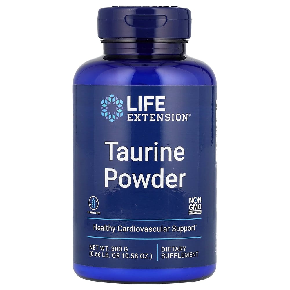 

Life Extension Taurine Powder 300g (10.58oz) 300g - 1 ea