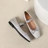 Retro French Mary Jane Shoes - Women's 2026 Summer Bows, Soft Sole, Flat Bottom, Shallow Mouth