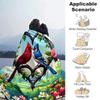 1 Stück Vogel-Aufdruck Leichte Flanelldecke, Bequeme und Warme Decke, für Camping Sofa Bett und Couch Büro, Geschenk