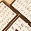 Vintage Ring Display Stand Large Capacity Jewelry Storage Rack Suitable For Rings, Earrings  Jewelry Display Stand