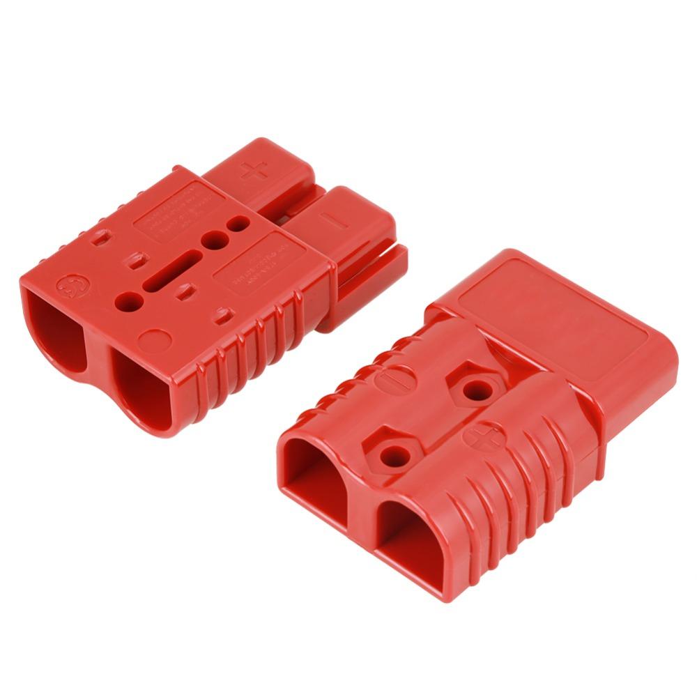 2PCS 175A Battery Connector Red Battery Power Connector Quick Connect Disconnect  Car Applications