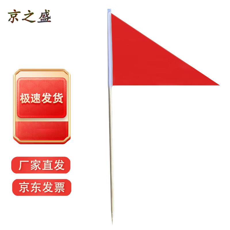 Small Red Ground Training Flags