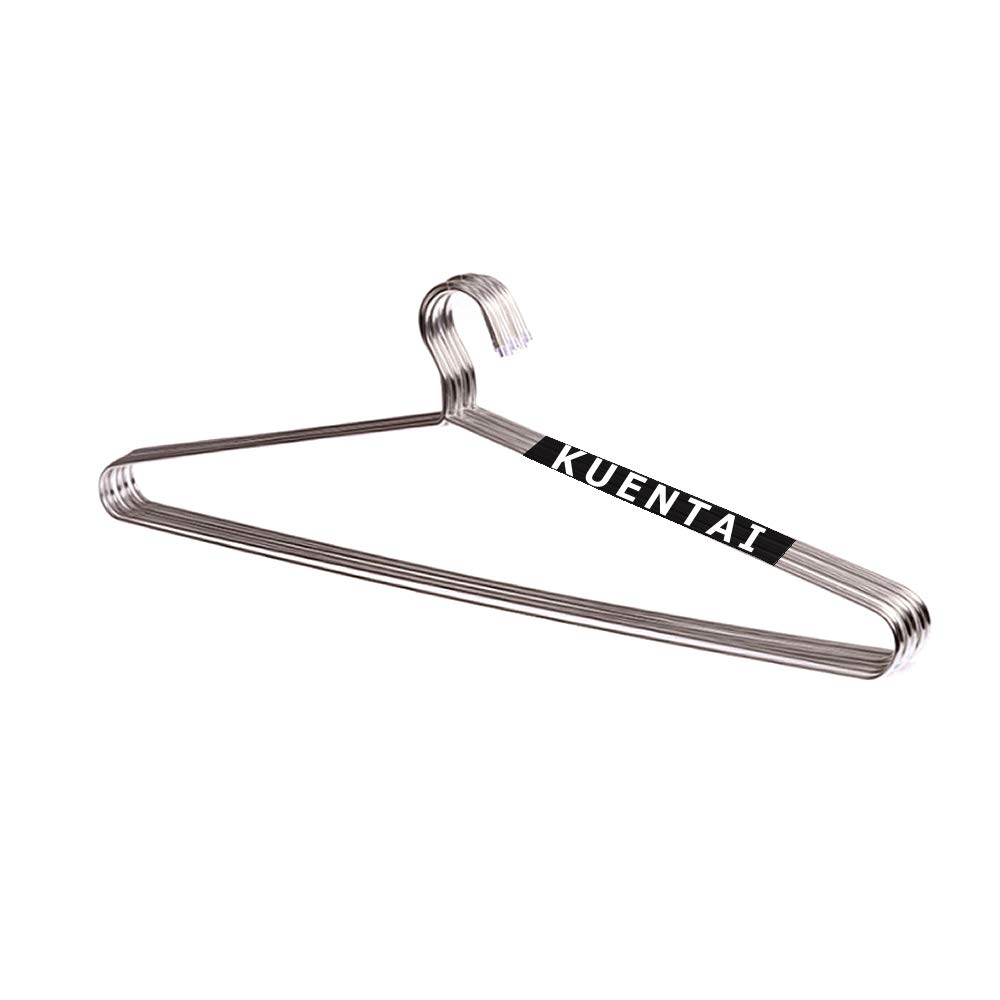 

KUENTAI Stainless Steel Set of Fits Bath and Large for Drying Size 4XL Hangers, 5, 85cm, Towels, Sheets, Clothes, Heavy-Duty, Rust-Resistant, Large,