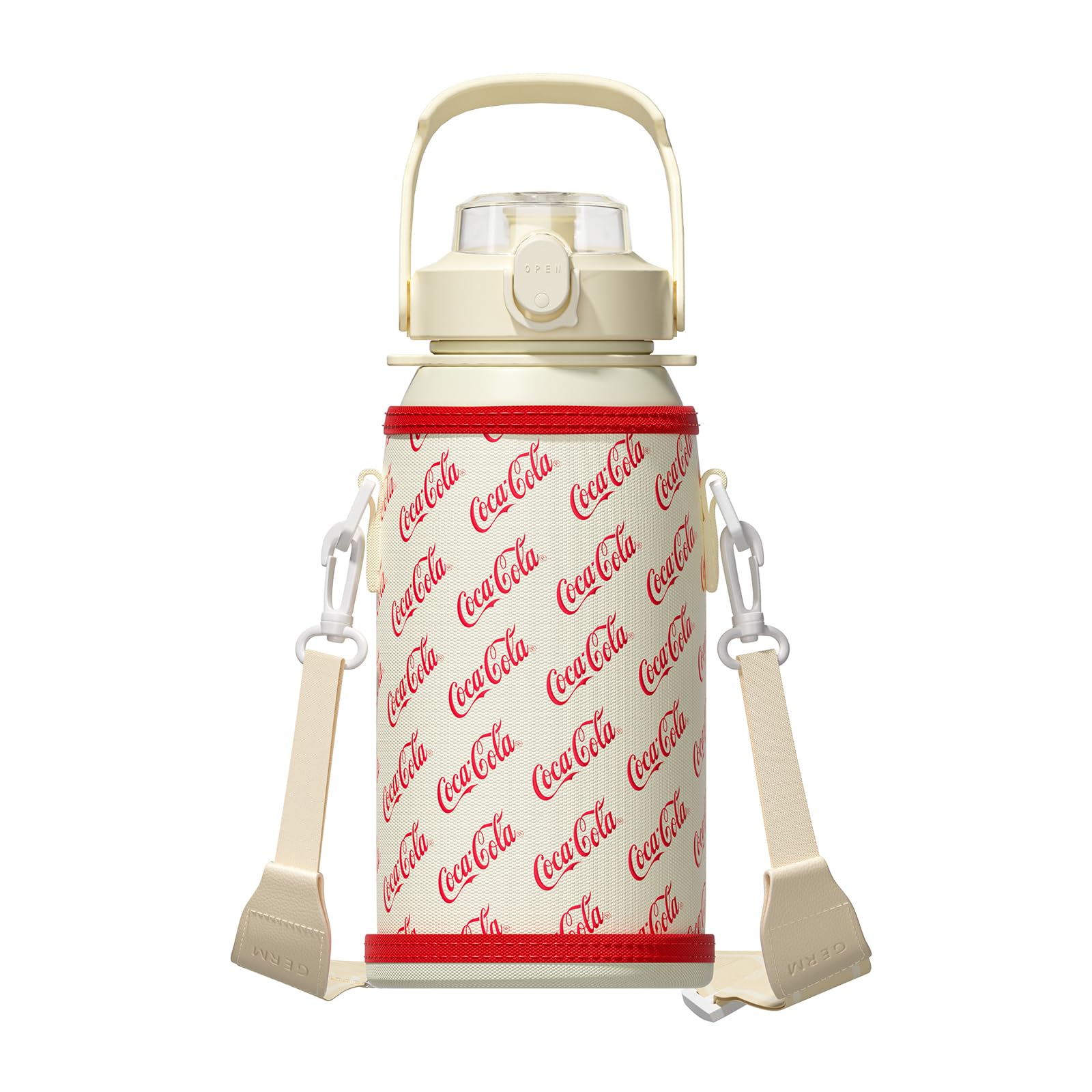 

GERM Литровый термос для питья прямо из горлышка, стильный, для спортивных напитков с водой, большой, с широким горлышком, легко моющийся, бутылка из нержавеющей стали 1.3 кувшин, бутылка, бутылка,