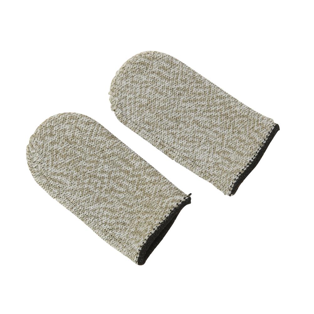 1 Pair Gaming Finger Sleeve for PUBG Breathable Sweatproof Anti-slip Fingertip Cover Thumb Gloves Touch Screen Finger Cots Ultra