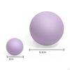 2Pcs Lacrosse Balls for Trigger Point , Suitable Foot and Back Relief