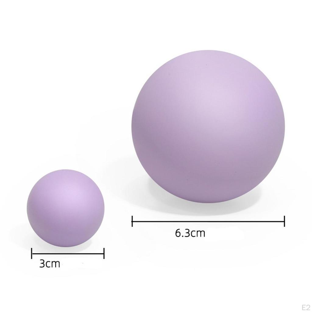2Pcs Lacrosse Balls for Trigger Point , Suitable Foot and Back Relief