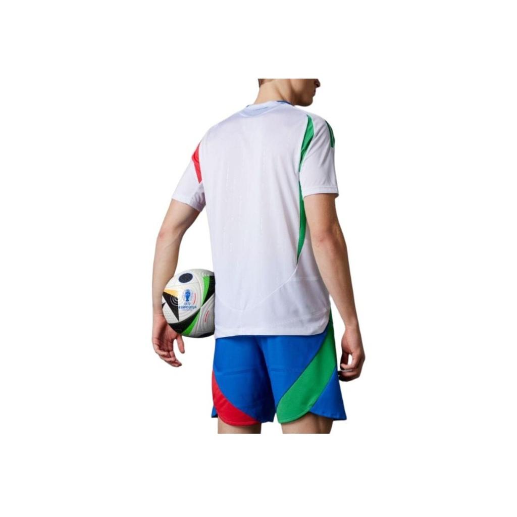 Adidas Italy 2024 Away Authentic Jersey White Men Streetwear IN0659