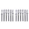 Jazz Drum Rack Claw & Tom Screw Set (6-Pack) – M5 & M6 Sizes for Drum Accessories