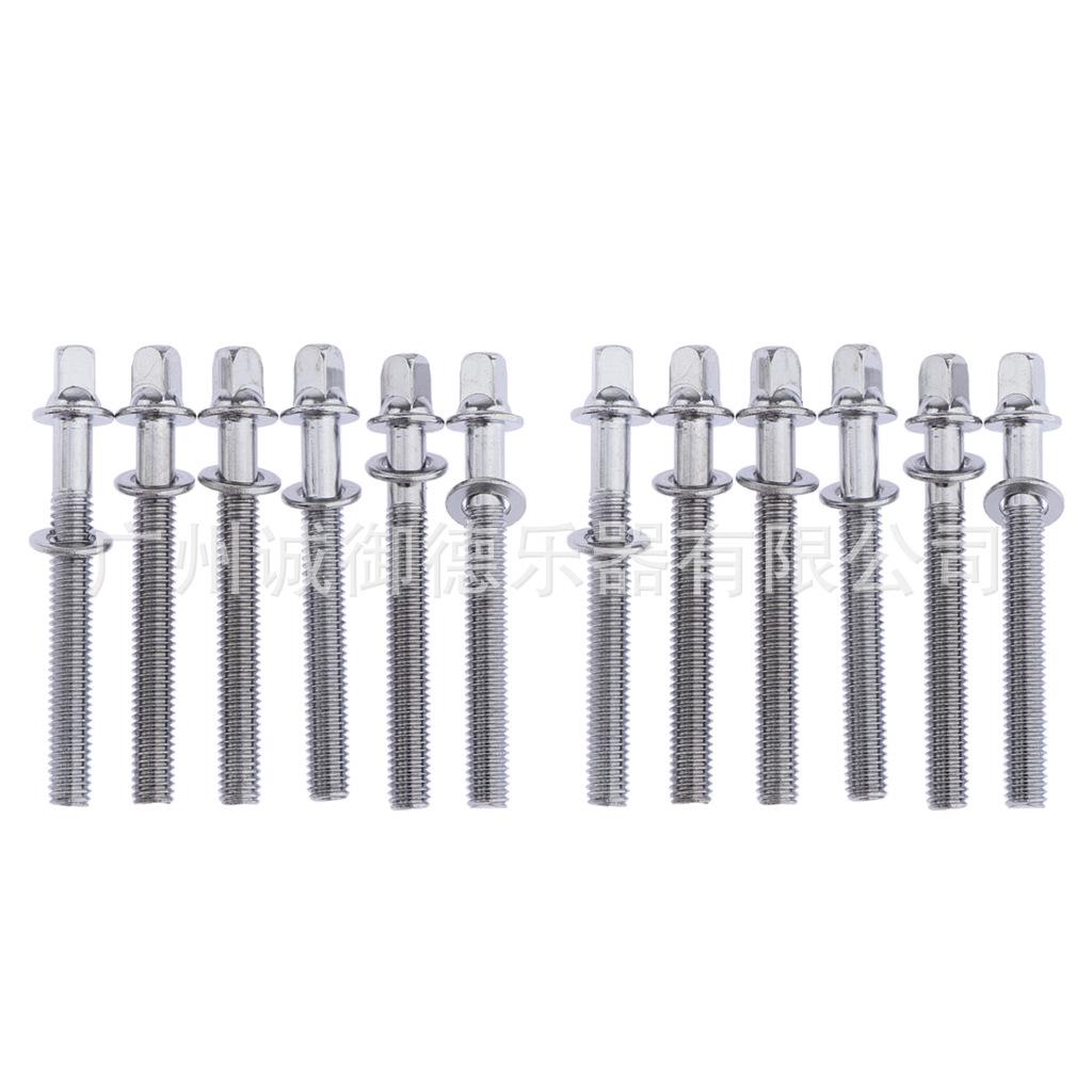 Jazz Drum Rack Claw & Tom Screw Set (6-Pack) – M5 & M6 Sizes for Drum Accessories