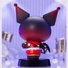 Sanrio Cartoon Anime Series Kuromi Doll Girl My Melody Figure Leshen Style Ornament Decoration Trendy Peripheral Gifts Poseable Articulated Scale