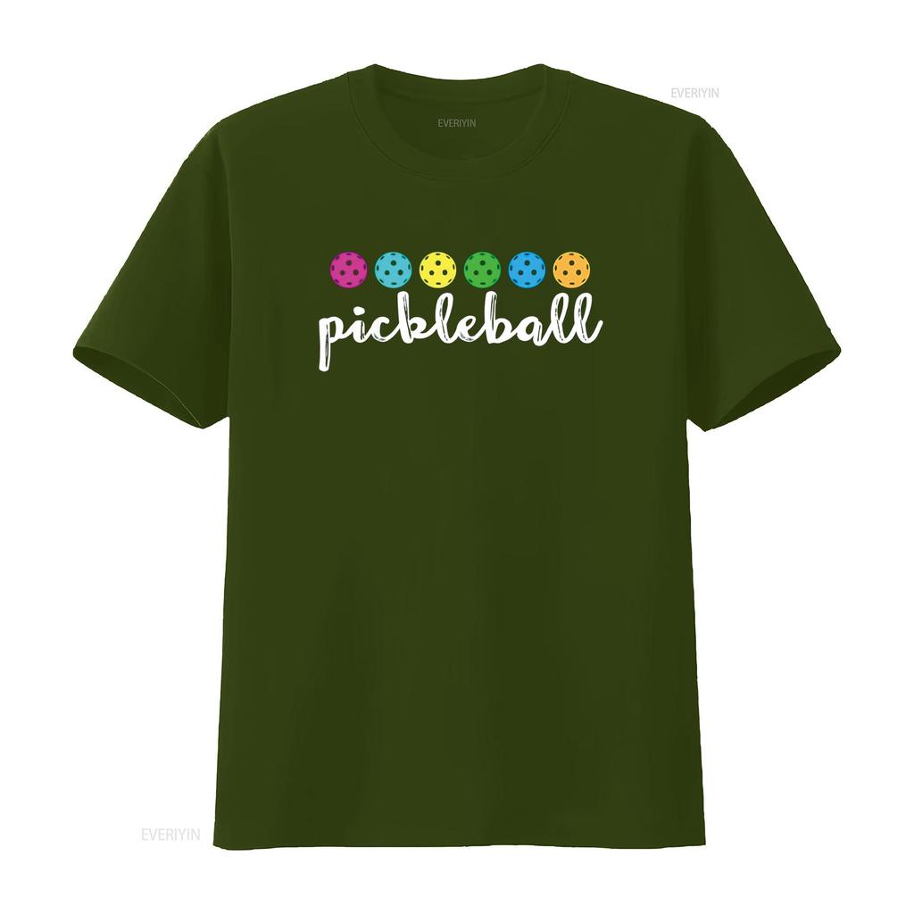 Womens Women s Pickleball Lovers Cute T Shirt vintage Washed designer clothes graphic homme Breathable Top For Everyday Wear