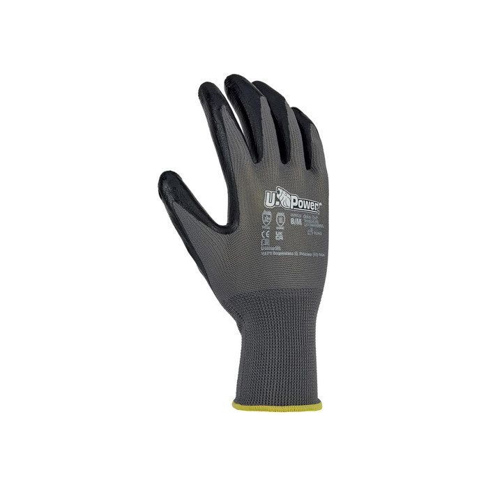 Gants de protection U-Power Valzer (x12) - Gris - 10