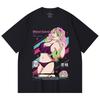 230 Gsm 100% Cotton Demon Slayer V52 Mitsuri Waifu Print Unisex Heavy Cotton T Shirt