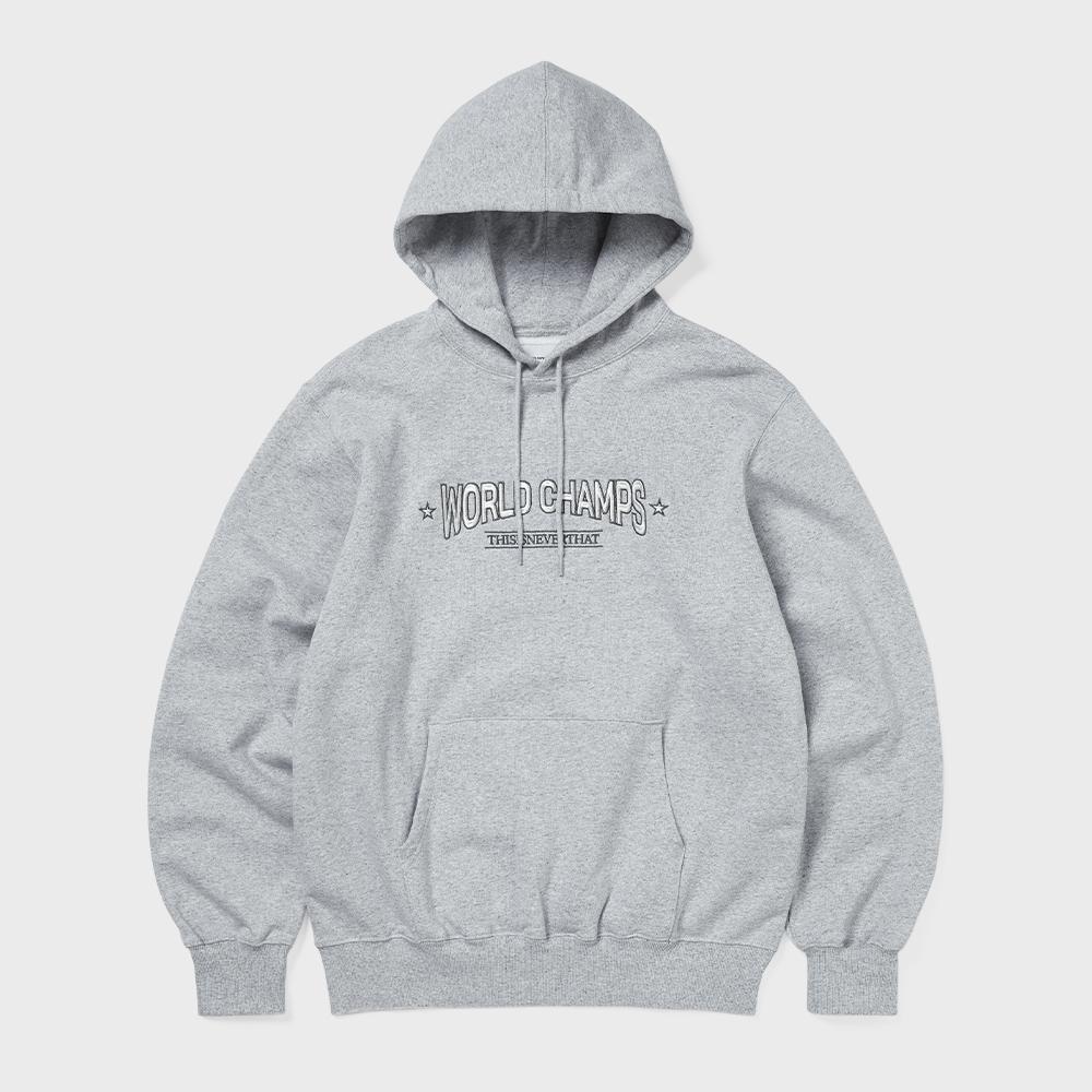 ThIs Is Never That World Champs Hoodie Heather Grey S